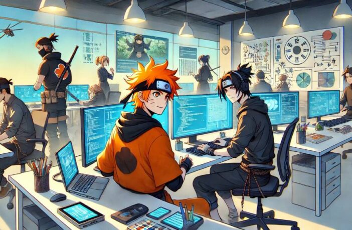 Kalau Karakter-Karakter Naruto Jadi Pekerja di Bidang Programming dan Desain